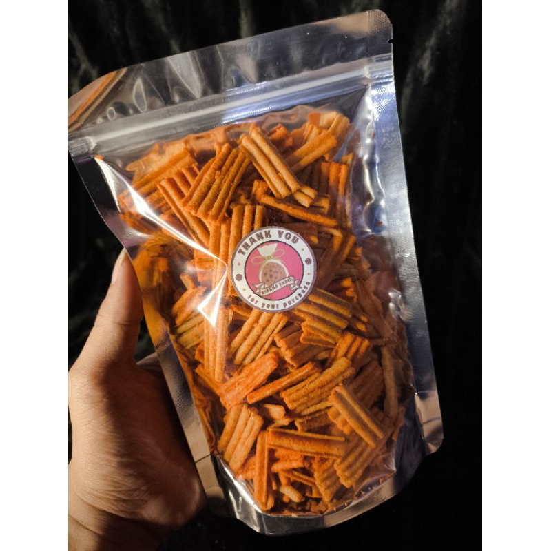 

jafood kentang/kripik kentang pedas manis enak dan gurih