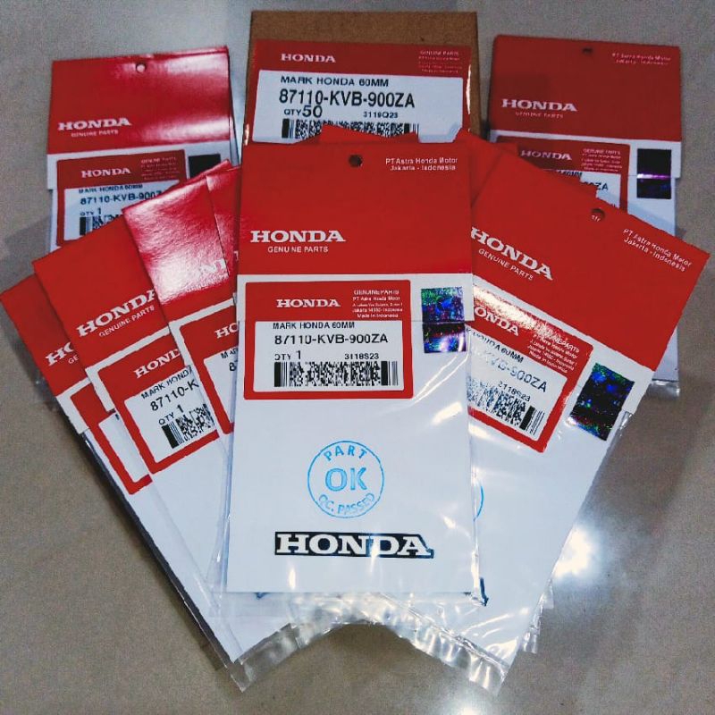 Logo Honda sticker HONDA ORIGINAL