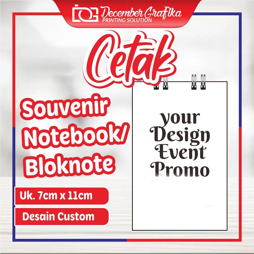

SOUVENIR BLOKNOTE A7 // NOTEBOOK A7 // EVENT // SEMINAR