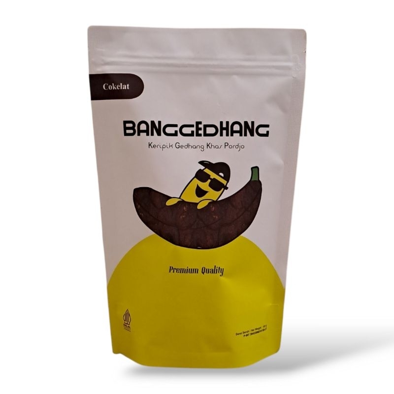 

Keripik Pisang Cokelat Premium 100 gram / Banggedhang