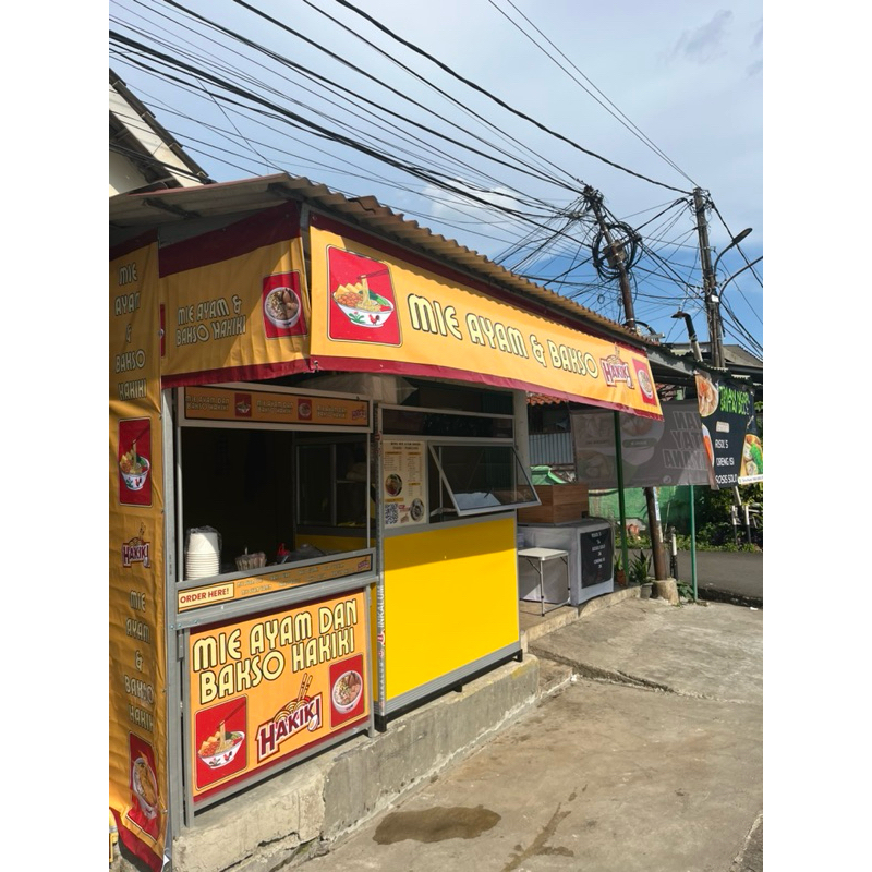 

Paket gerobak dagang mie ayam bakso hakiki