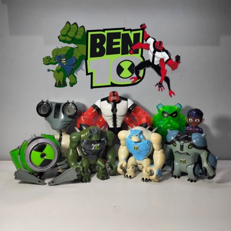 BEN 10 - Mainan Anak, Action Figure, Boneka, Robot