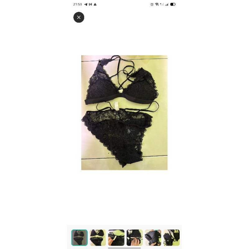 nipplets lingerie set