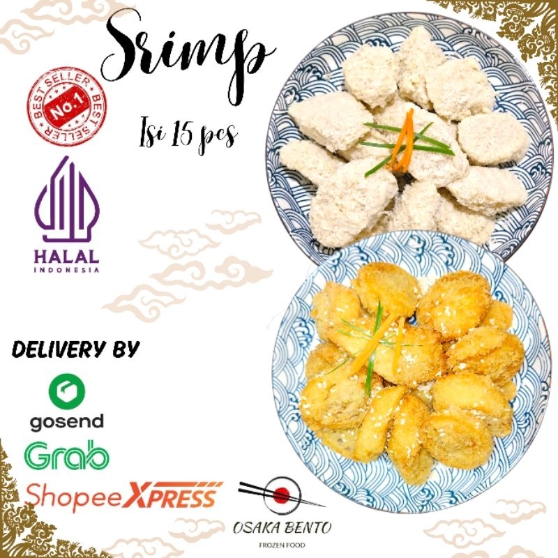 

Srimp Roll / Srimp Roll Frozen Food Hokben Isi 15 Pcs