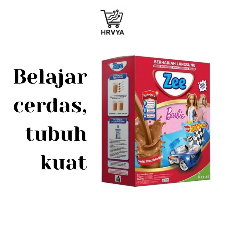 

Zee NutriPro Susu Bubuk Swiss Cokelat 600g – Nutrisi Pintar untuk Tumbuh Hebat