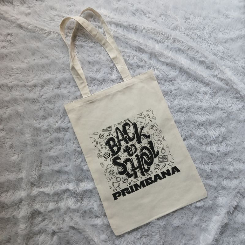 

Totebag Blacu Murah Custom Sablon Sesuai Permintaan
