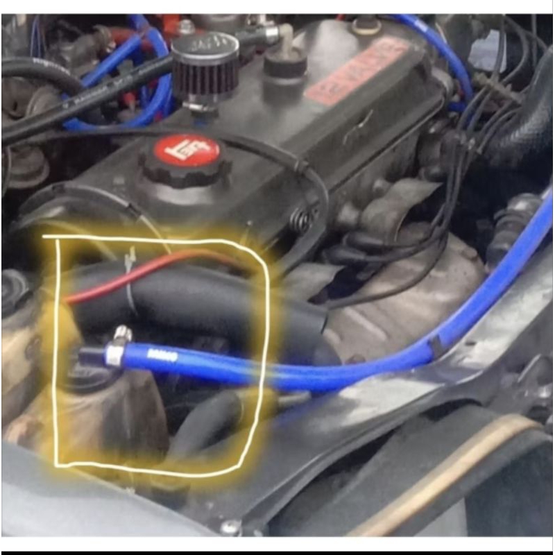 selang samco reservoir selang tampungan air radiator toyota kijang 4k 5k 7k dan kijang super