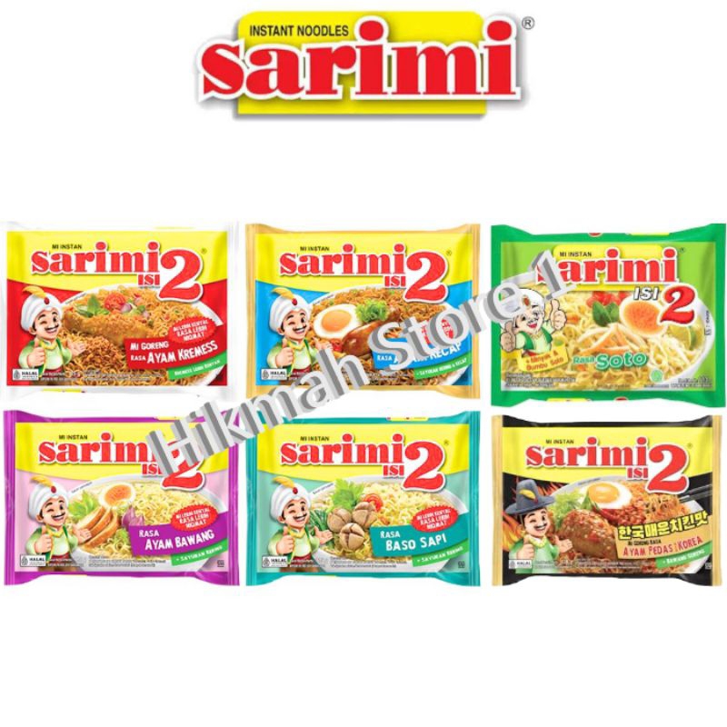 

Sarimi Instan isi 2 All Varian