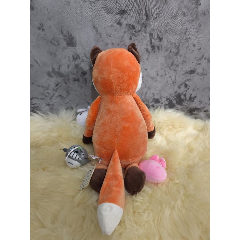 Boneka rubah miniso jumbo original