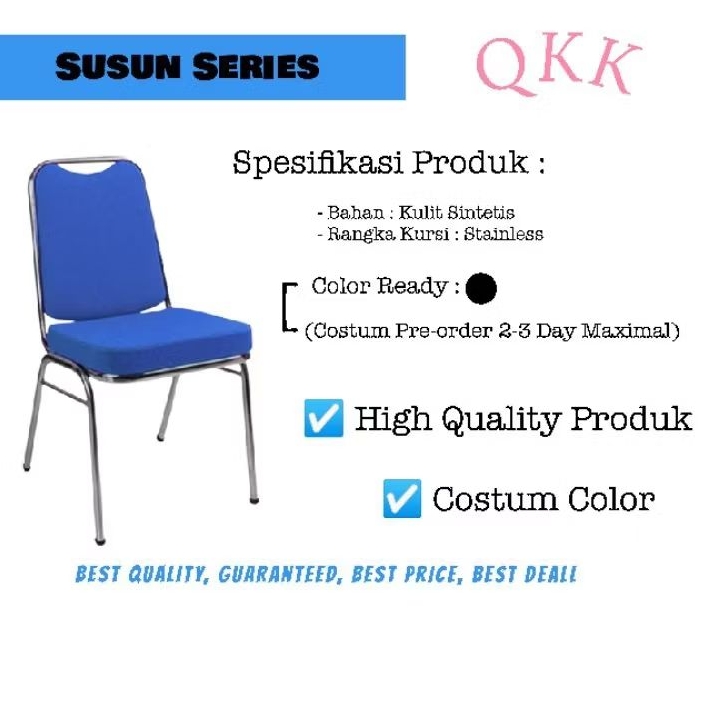 Kursi susun kursi pesta