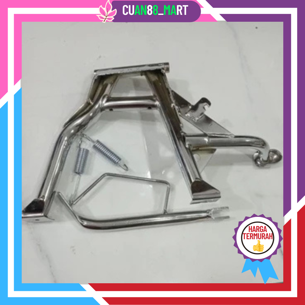 CUAN【COD READY STOCK】Standar jagrak jagang tengah set samping pnp honda beat / scoopy / genio / spac