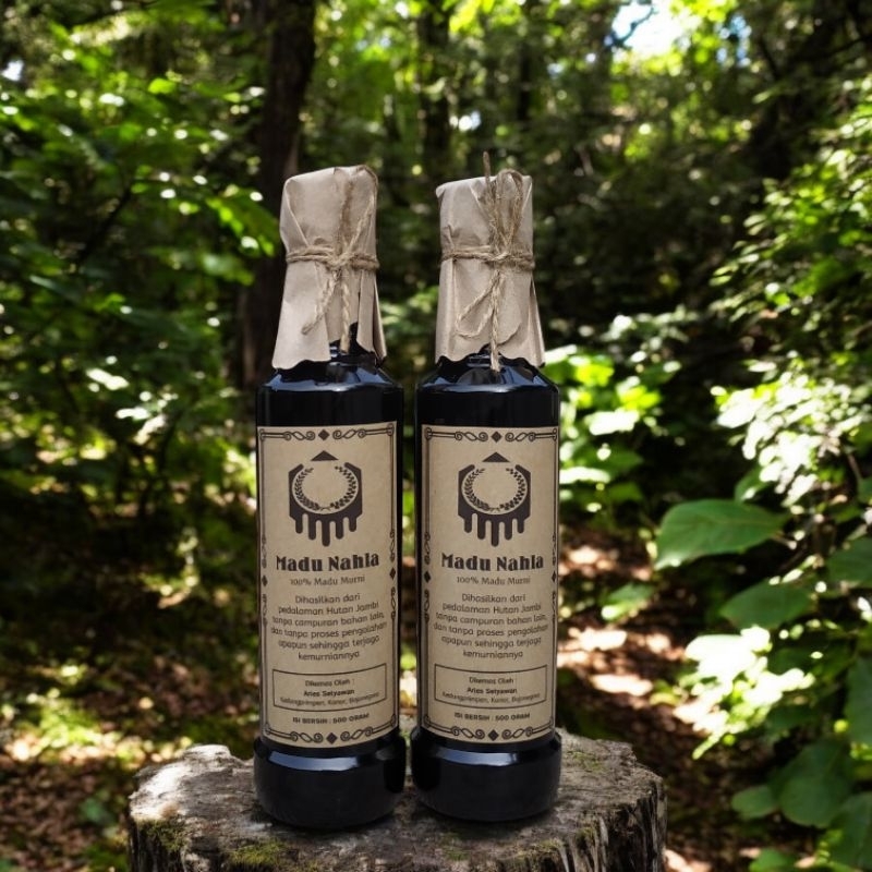 

Madu Hitam Jambi Madu Asli Murni Tanpa Campuran Madu Hutan 500 gram Madu Nahla