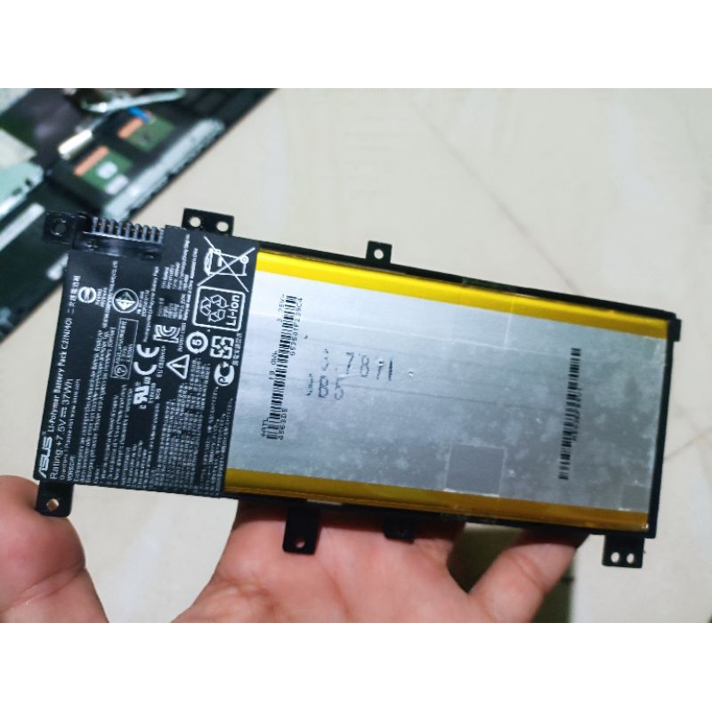 Baterai laptop asus x455l a455l a455 x455 kode baterai c21n1401 normal