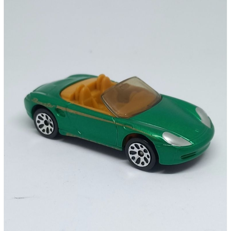 matchbox porsche boxster green hijau loose diecast (t)
