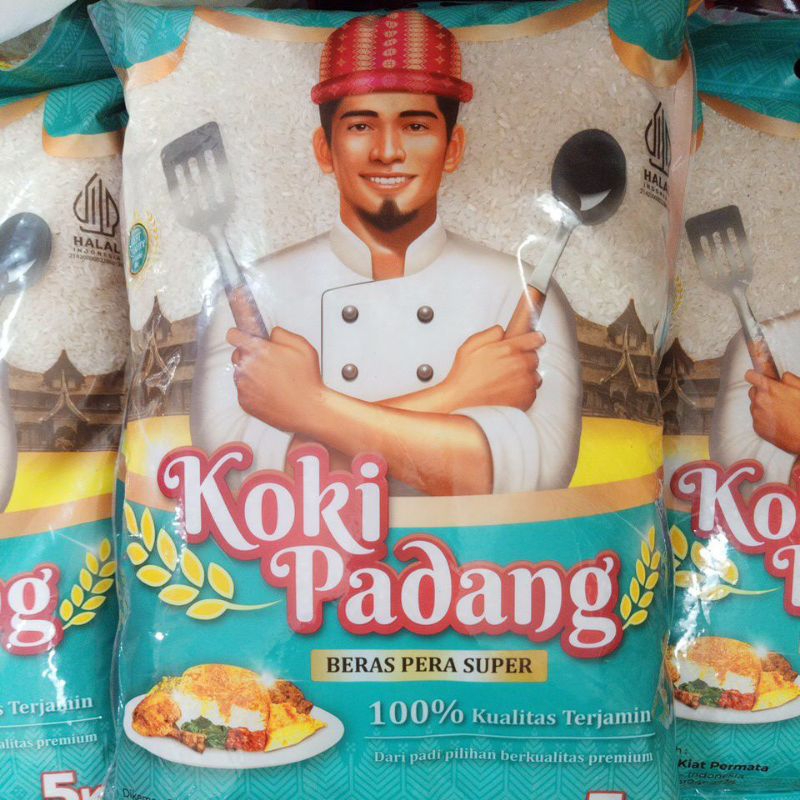 

Koki Padang Beras Pera Super 5kg Keras Berderai