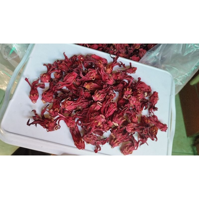 

Teh Bunga Rosella Merah Kering 100 g Grade A