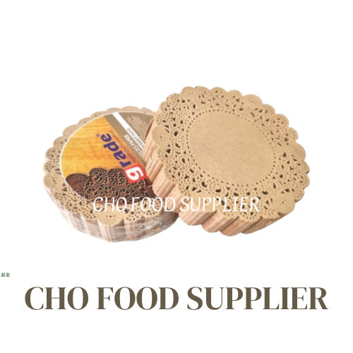 DOILIES PAPER COKLAT 3,5 / 250 PCS