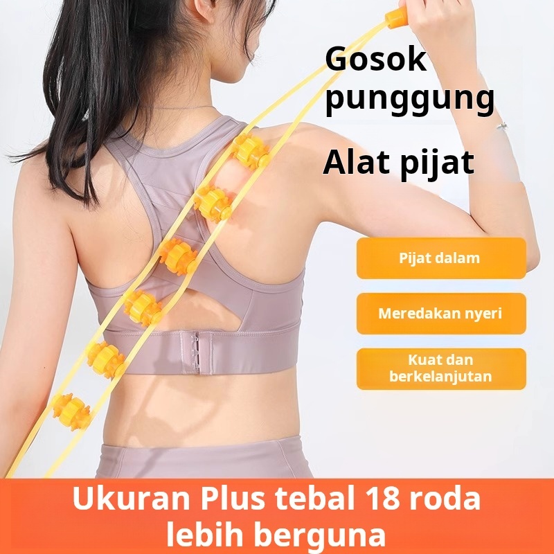 Alat pijat punggung populer, alat pijat rol manual, alat pijat bahu, alat pengeruk meridian, alat pi