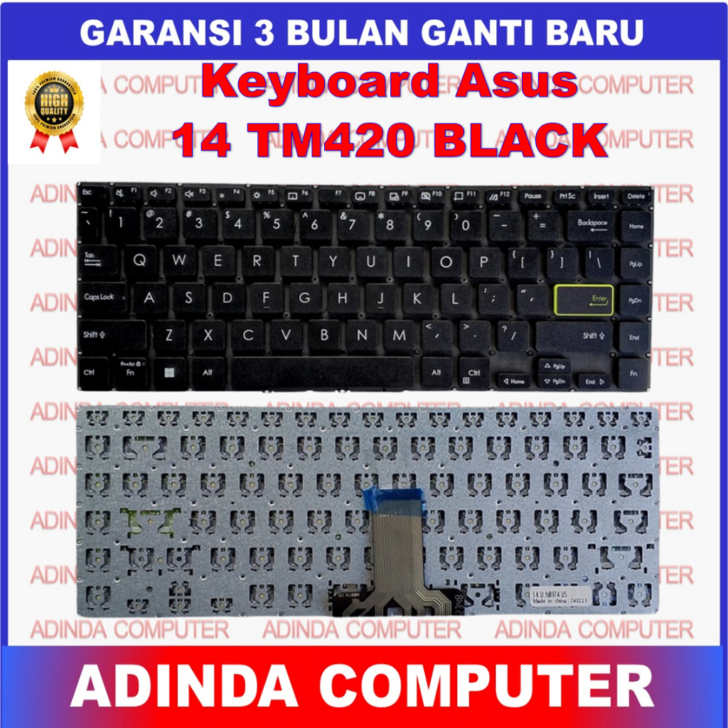 Keyboard Asus Vivobook Flip 14 TM420 TP420IA