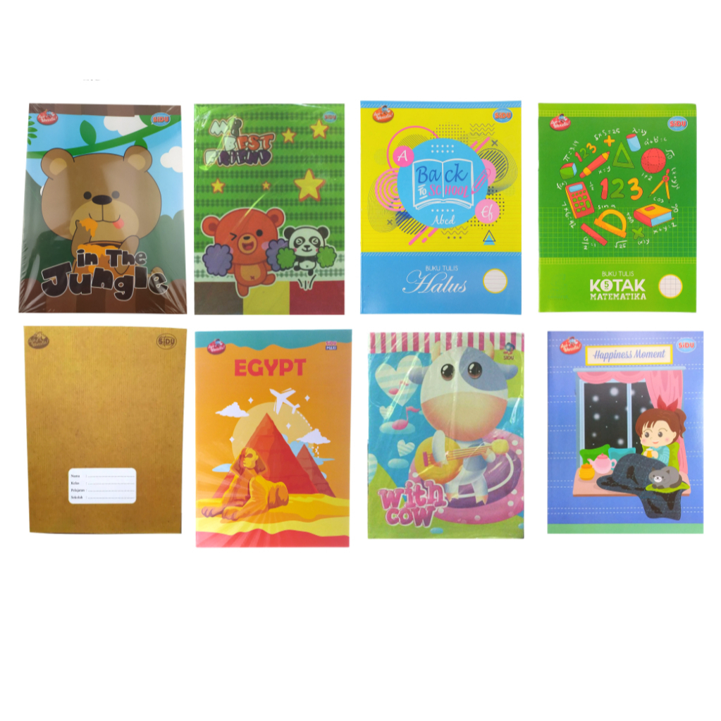 

Buku SIDU Tulis 32 38 58 | Maxi 42 | Matematika | Halus