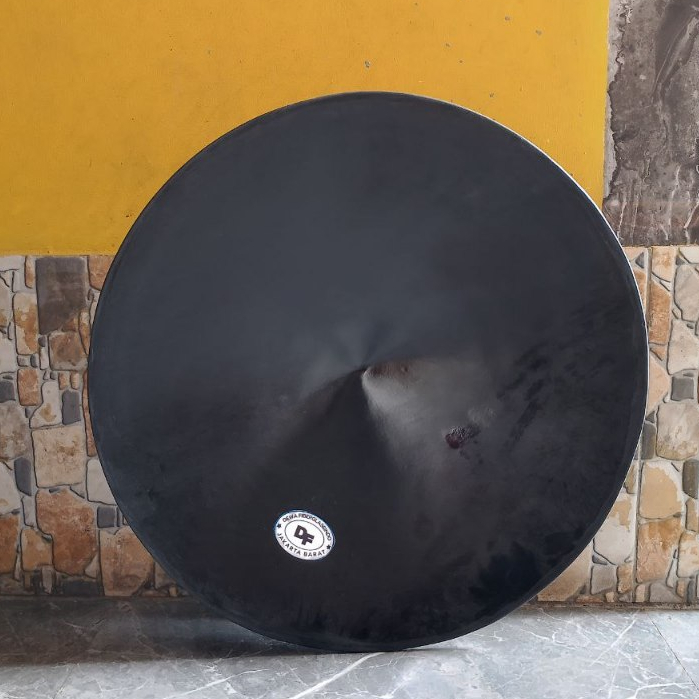 55 Cm Hitam Polos Alat Dulang Emas Fiber Fiberglass Dulangan Mas Gold Pan Panning 55cm