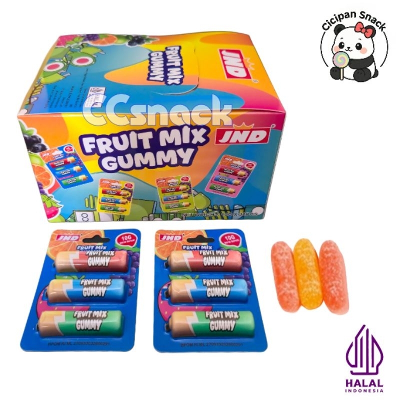 

JND BATRE FRUIT MIX GUMMY BOX ISI 30