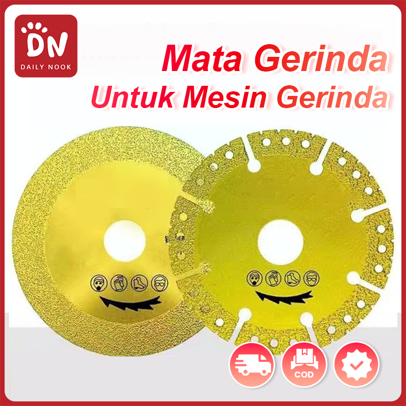 Mata Gerinda Berlian Dilas untuk Memotong Besi, Besi Siku, Baja Tahan Karat & Logam Paduan pada Mesi