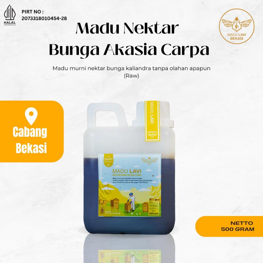 

Madu Lavi Nektar Akasia Asli 500 gram Madu Murni 100% Alami Tanpa Proses