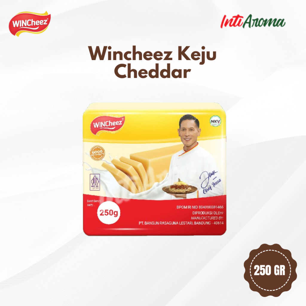 

Wincheez keju cheddar reguler 250gr