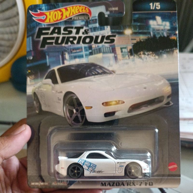 Hot wheels mazda rx-7 fd