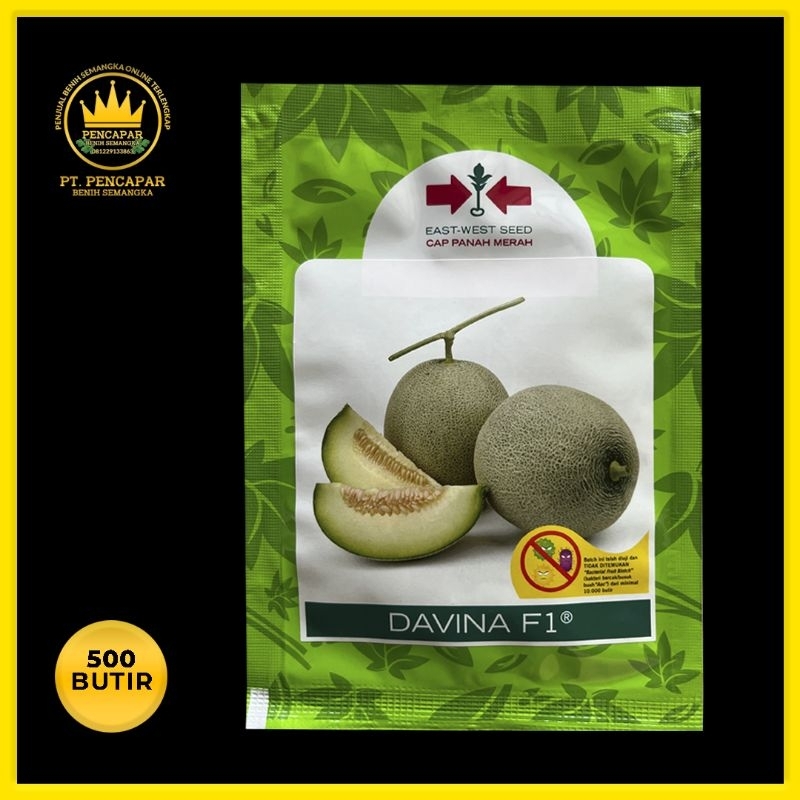 BENIH MELON DAVINA F1 - PANAH MERAH - 500 BUTIR