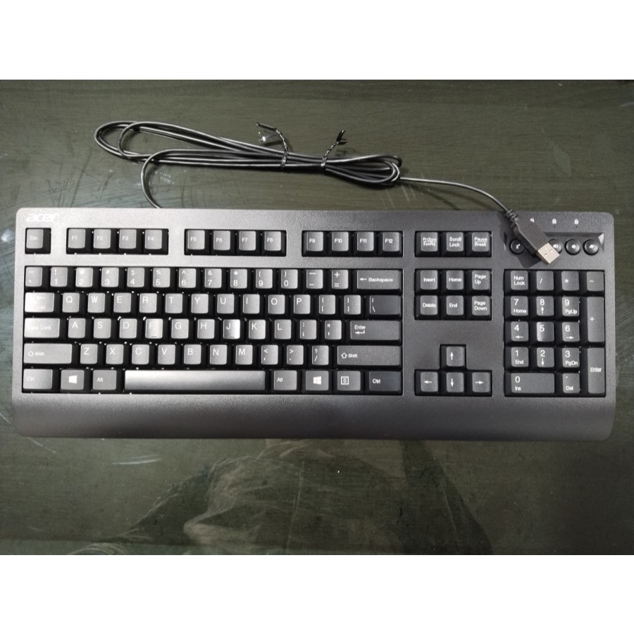 Keyboard Acer USB Standar KB 75211 untuk Komputer - Computer
