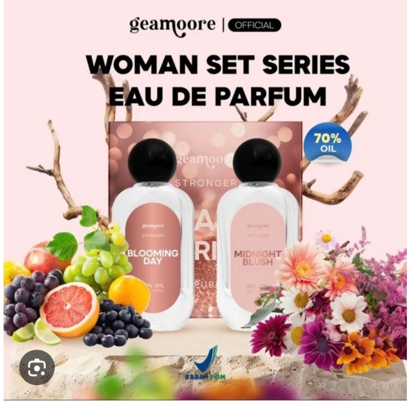 GEAMOORE WOMAN SET SERIES EAU DE PARFUM