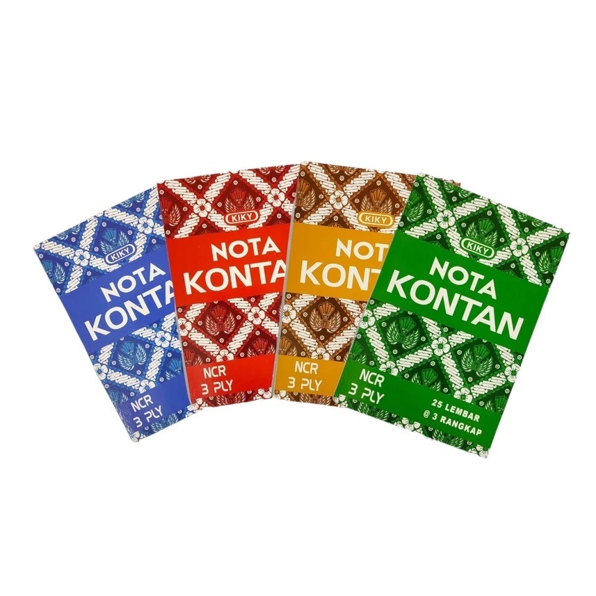 

Kiky Buku Nota Kontan 3 Ply Kecil 25 Lembar 3 Rangkap Karbon Grosir - Satuan / Nota 3 Ply Kecil