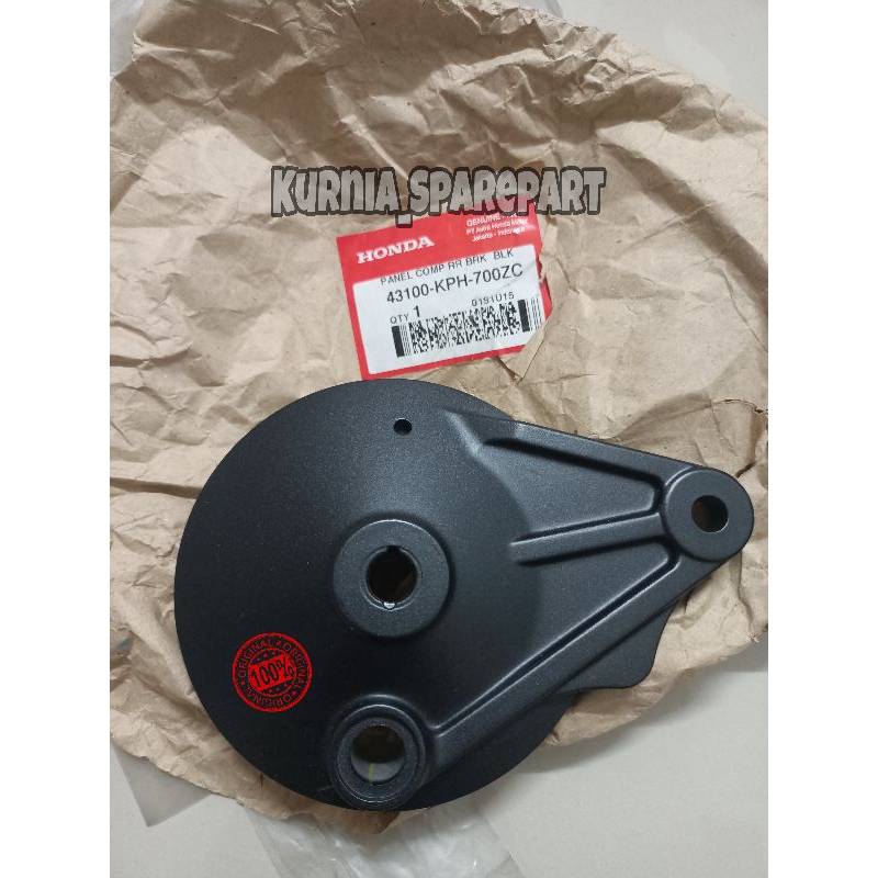 Tutup tromol belakang honda supra X125 lama/ revo 110 lama 43100-KPH-700ZC