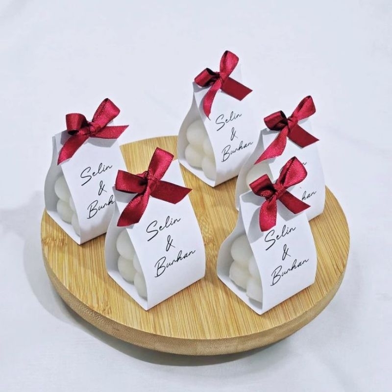 souvenir pernikahan lilin aromaterapi/ lilin wangi/ wedding souvenir