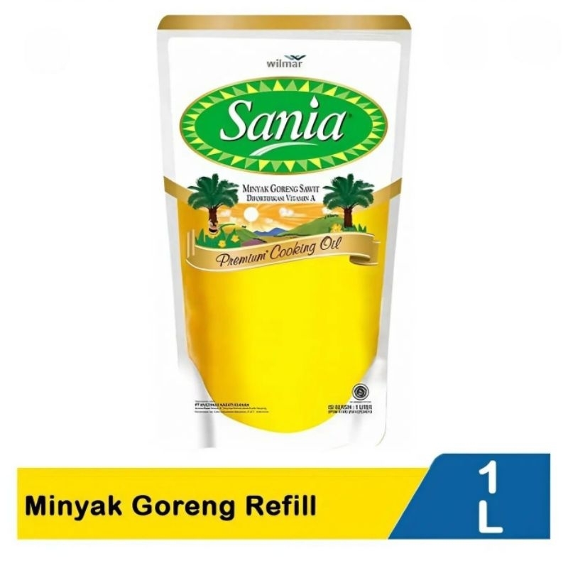 

Sania Minyak Goreng Refill 1000ml