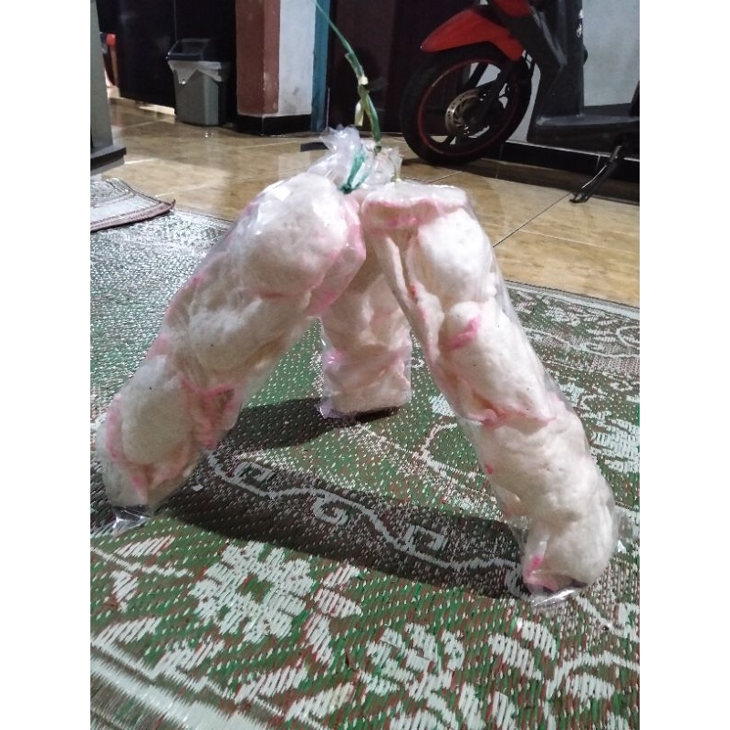 

kerupuk bakar melarat/sangrai pasir non minyak rasa bawang isi 3 renteng