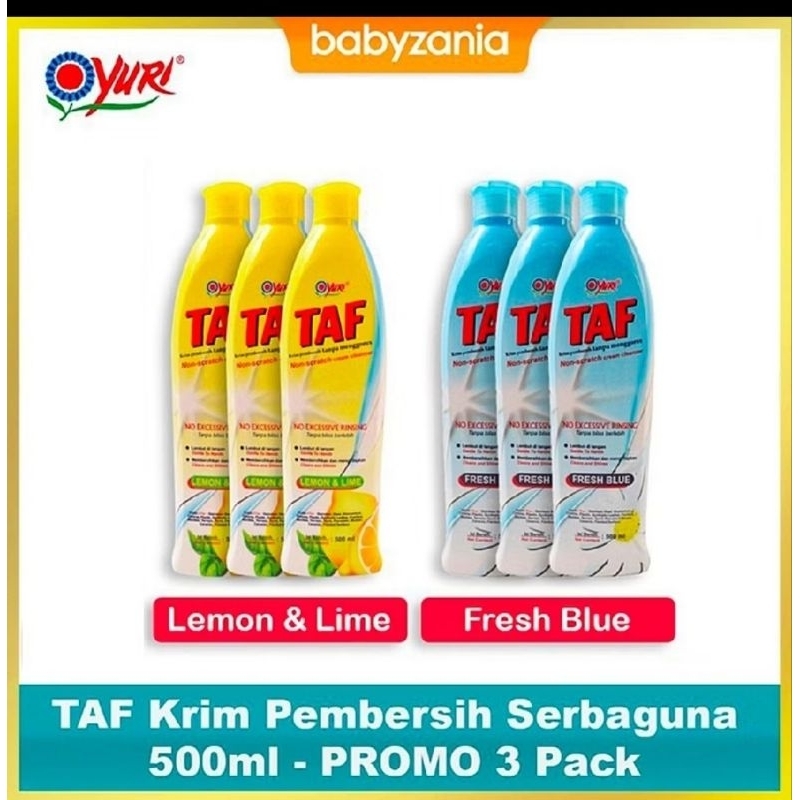 Taf Yuri 500ML 1pcs | Pembersih TAF YURI 500ml Murah | Pembersih serbaguna TAF
