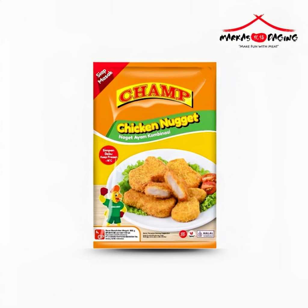 

CHAMP Nugget Ayam Kombinasi - 900gr