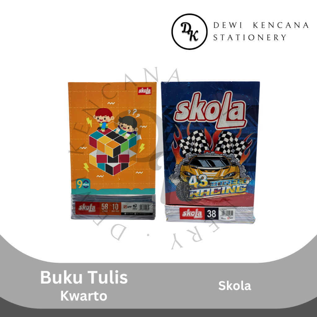 

Buku Tulis Kuarto Skola 1 Pak Isi 10 Buku 38 Dan 58