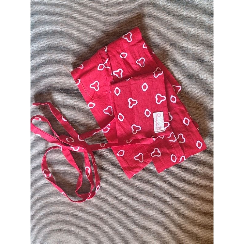 Obi tenun batik triangle / obi belt jumputan batik jumbo/ ikat pinggang vikana batik