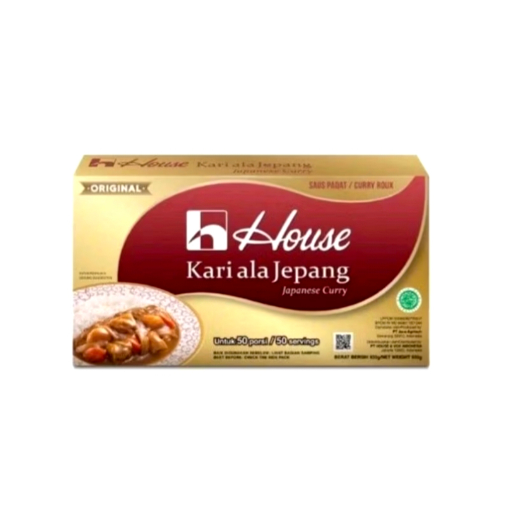 

House Japanese Curry Original - Bumbu Kari Ala Jepang 16 porsi - 300g - Halal