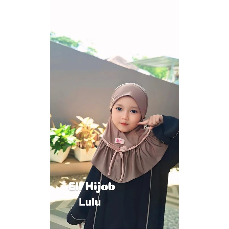 HIJAB ANAK "LULU" ORI ELL HIJAB•hijab bergo anak 1-3thn