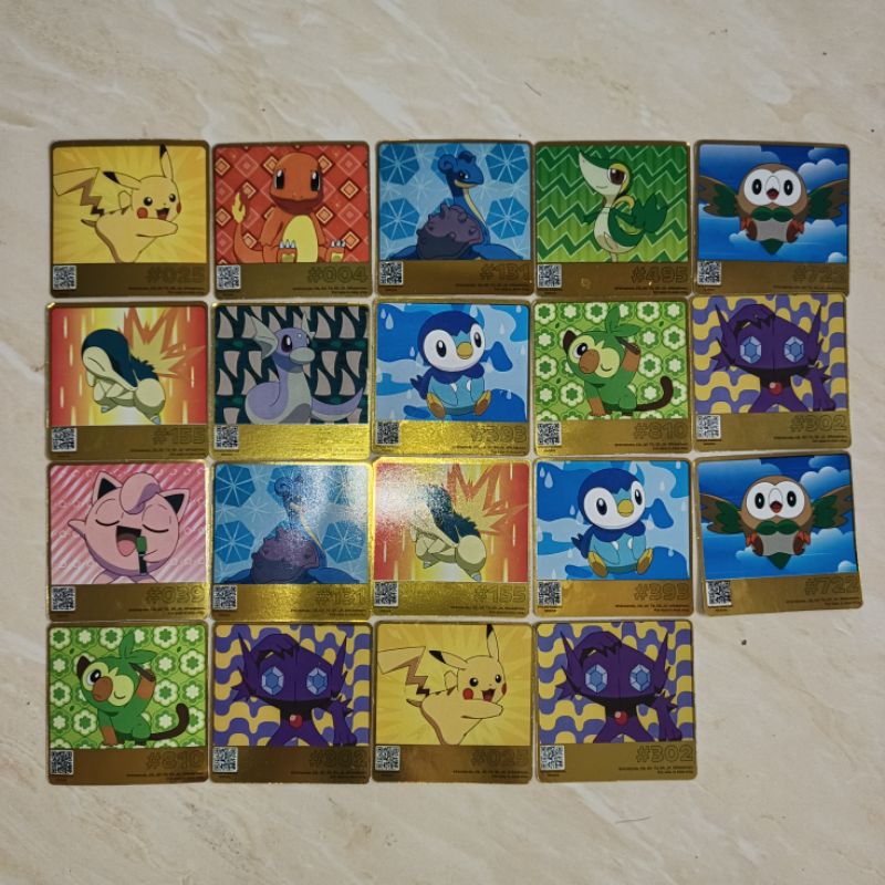 Pokemon photocard X Oreo