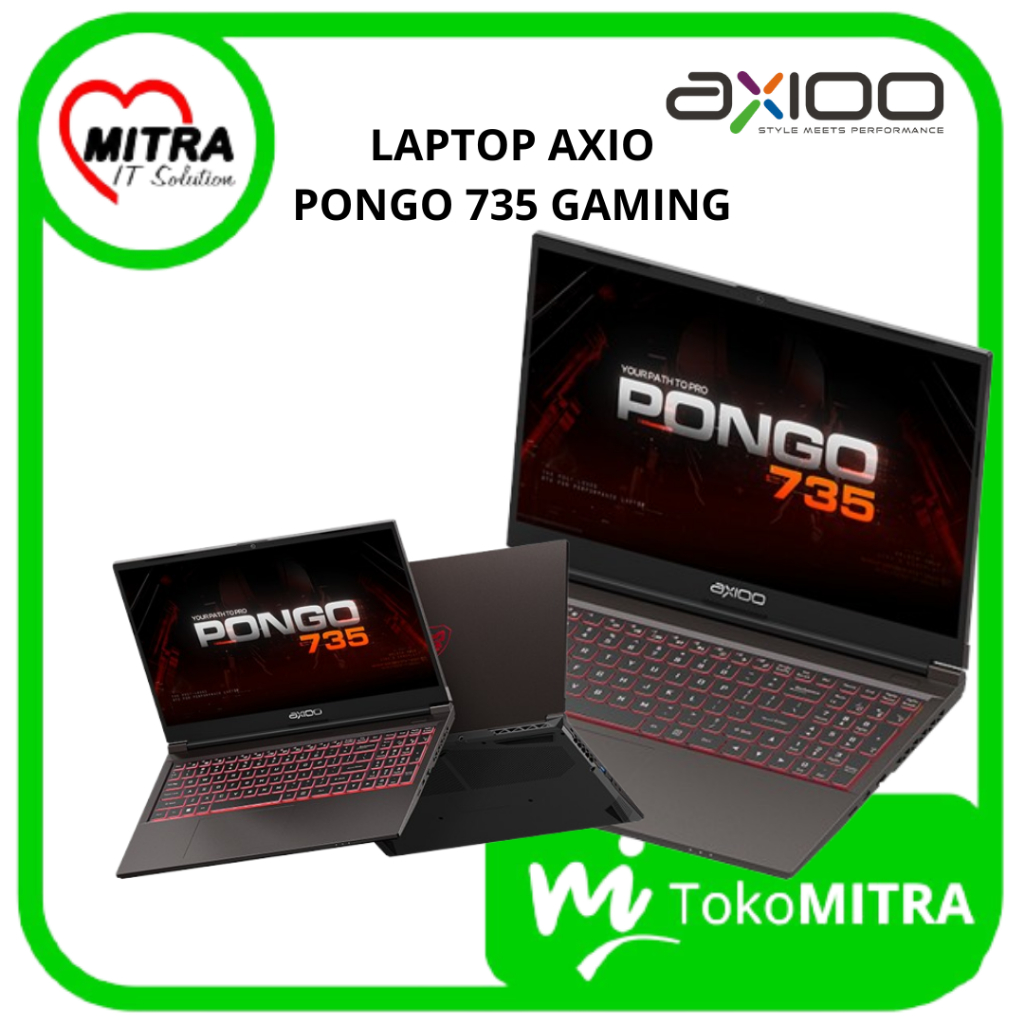 LAPTOP / NOTEBOOK AXIOO PONGO 735 GAMING