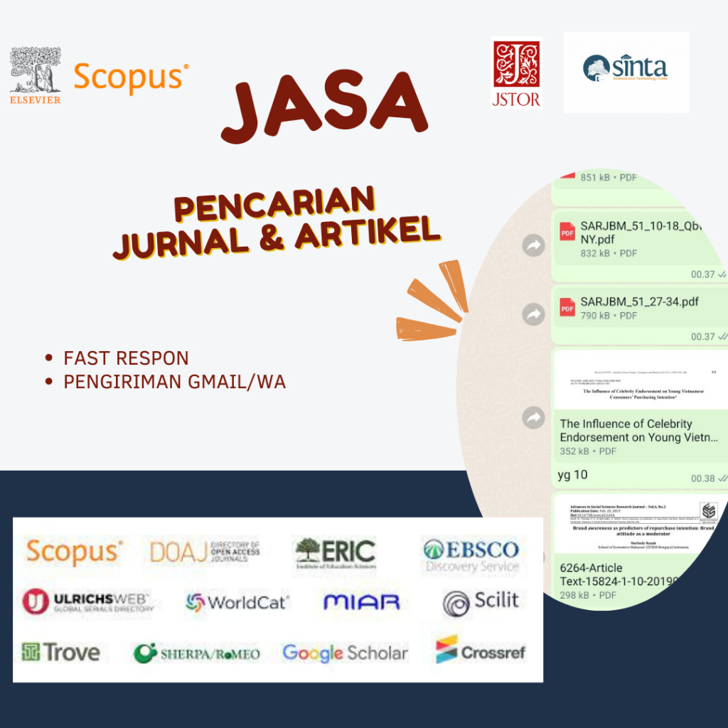 Jasa Pencarian Jurnal & Artikel Ilmiah – Nasional & Internasional