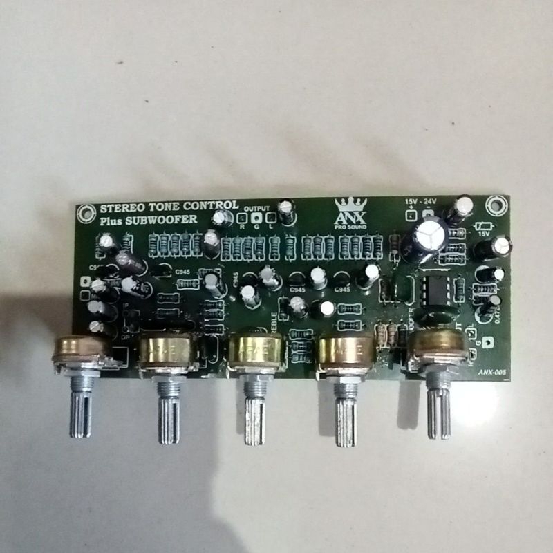 tone control stereo/mic/sub