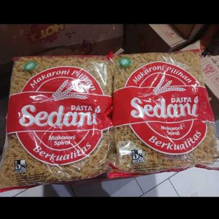 

Sedani Makaroni Pipa/Spiral Pasta 1kg