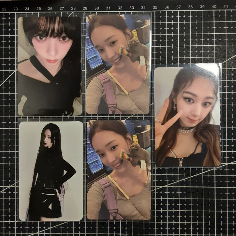 PC PHOTOCARD AESPA KARINA QQ ARMAGEDDON WHIPLASH, WINTER QQ DRAMA, GISELLE P.O.S. SAVAGE